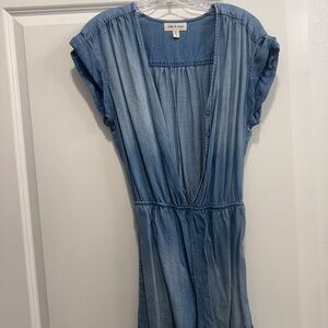 Madewell Lightweight Chambray Romper